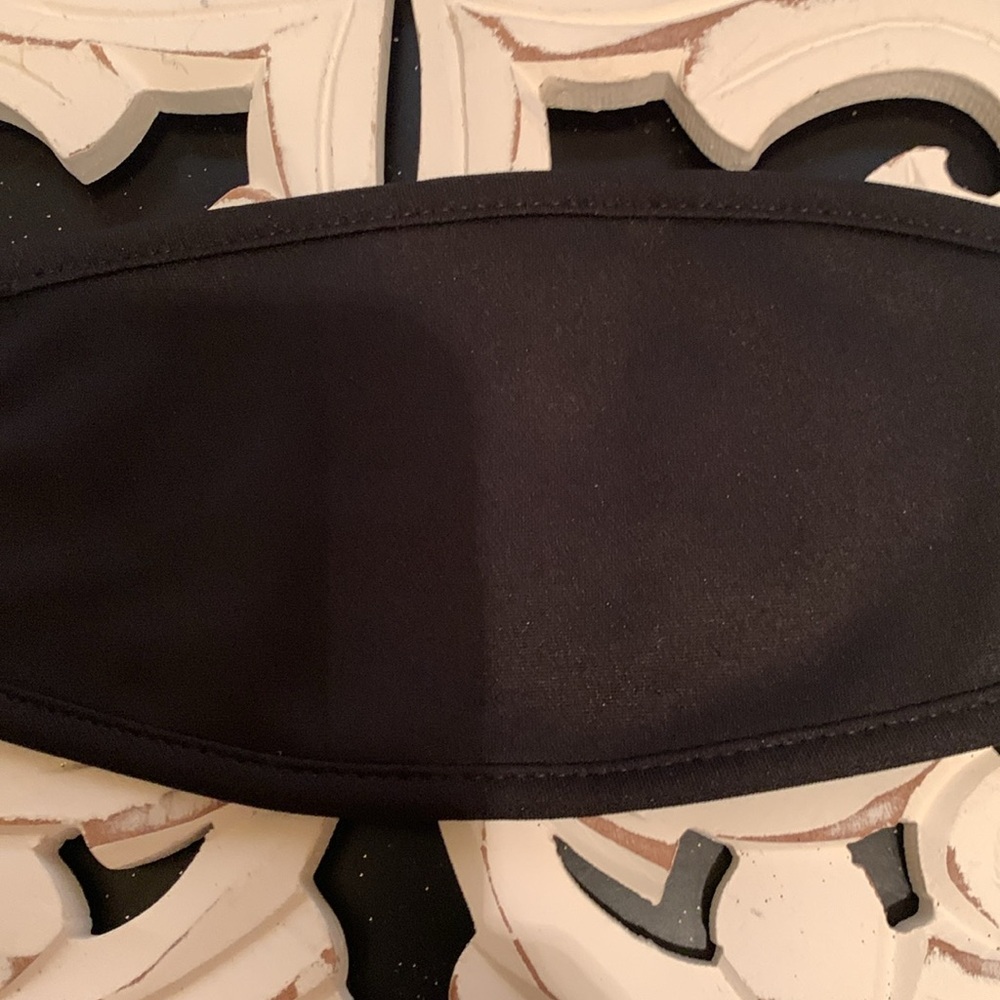 Gym Now Tacos Later Black Stretchy Face Mask NWOT - Picture 4 of 6